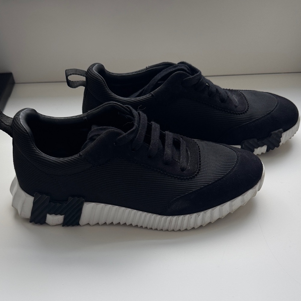 Hermes Men’s Bouncing Sneaker Black EU 41/US 8